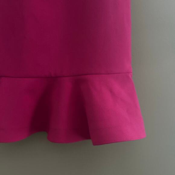 Likely Banks Flounce Hem Mini Dress Sz 2 - Picture 5 of 7